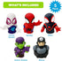 Spidey & His Amazing Friends 5 Piece Finger Puppet Set - Party Favors, Educational, Bath Toys, Floating Pool Toys, Beach Toys, Finger Toys, Playti...