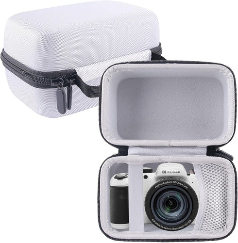 WERJIA Hard Carrying Case for KODAK PIXPRO AZ401/AZ405/AZ425/AZ255 Digital Camera,Fits USB Cable and Extra Batteries (grey)...