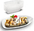 MT Products Clear Plastic Disposable Banana Split Boats 8 oz. Great Party Dish (30 Pieces) - Made in the USA...