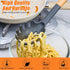 Nonstick Silicone Cooking Spoons Set, 3 PCS Large Soup Ladle Solid Spoon Pasta Server for Spaghetti Sauce Serving Stirring, Heat Resistant Kitchen...
