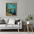 Posterizer 1 pcs-classic oil painting style inspired-romantic river in france 2-Vintage Art-Landscape & Nature Art-Gift for Art Lovers- unframed w...