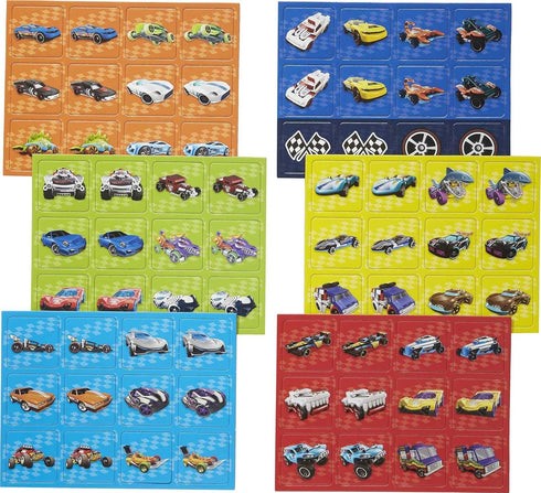 Hot Wheels Make-A-Match Card Game, Match Colors, Images & Shapes, 56 Cards for 2 to 4 Players, Gift for Kids Ages 3 Years & Older...