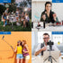 41” Selfie Stick Tripod Quadrapod with 2 Rechargeable Fill Light, Extendable Tripod with Bluetooth Remote, Stainless Steel, 3 Light Modes, 9 Brigh...