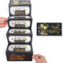 HOMANGA Birthday Money Envelope for Cash Gifts, Surprise Cash Envelope for Men Women Kids, Birthday Gift Card for Men Women Girls Boys, Black Gold...