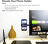 2-in-1: Monitor/Laptop Phone Holder & Headphone Hook Clip – Gravity Side Mount by GadgetRest...