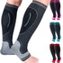 Compression Socks Calf Foot Sleeves for Ankle Heel Plantar Fasciitis Support Increase Blood Circulation Relieve Arch Pain Shin Splints Reduce Swel...
