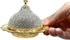 Alisveristime Coated Handmade Brass Sugar Chocolate Candy Bowl Serving Dish with Lid (Crystal) (Gold)...