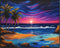 Posterizer 1 pcs- beach and the sea-abstract art 8-Landscape & Nature Art-Floral Botanical Art- Decor for Home & Office- unframed wall art...