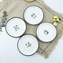 Cute Cartoon Dog Ceramic Seasoning Dishes Sauce Dish Sushi Dipping Bowl Appetizer Plates Tea Bag Holder Serving Dish for Kitchen 5'' (Dog)...