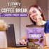 Cooper Street Twice Baked Brownie Chocolate Biscotti Cookies - Light and Crispy Coffee Cookie Bites - Traditional Low Calorie Italian Snacks for A...
