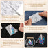 50 Pcs Water Soluble Hand Sewing Stabilizers Wash Away Stabilizer for Embroidery Fabric Embroidery Stabilizers with Boho Pattern for Embroidery Ha...