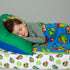 Teenage Mutant Ninja Turtles Musical Warm, Plush, Throw Blanket - Extra Cozy and Comfy for Your Toddler, Blue...