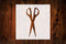 Scissors Style Design Stencil, 4-Inch, Reusable Mylar Cutout for Art, Crafts & DIY Projects...