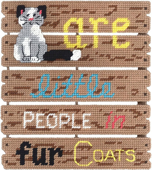 Janlynn Cats Are Pallet-ables Plastic Canvas Kit...