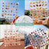 Acrylic Magnetic Seashell Display Box 36 Grids Seashell Storage Box Display Case Decorative Seashell Starfish Trinket, Small Craft Organizers Cont...