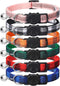 6 Pack Classic Plaid Cat Collars with Bells - Breakaway Kitten Collar and Adjustable 6-9 in,Cute Kitty Collar for Girl Boy Cats,Pet Gifts,Accessor...