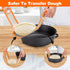 Sourdough Silicone Bread Sling -Oval and Round Non-Stick & Easy Clean Silicone Bread Mat for Dutch Oven. Reusable With Extra Long Handles Silicone...