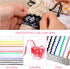 Chuangdi 88 Yards Rickrack Trim Ribbon for Sewing Zigzag Colorful Wave Bending Fringe Ribbon Sewing Trim Embellishments for Party Supplies(Multico...