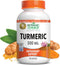 Botanic Choice Premium Turmeric Antioxidant Support - Joint Health Supplement for Adults - 180 Vege Capsules (500 mg each)...