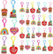 ceiba tree 30 Pack Teachers Appreciation Gift Bulk Thank You Teacher Keychains for Woman Man Key Chains and Cards...