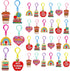 ceiba tree 30 Pack Teachers Appreciation Gift Bulk Thank You Teacher Keychains for Woman Man Key Chains and Cards...