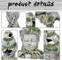 PINVNBY Aquarium Buddha Head Statue Decorations,Fish Tank Resin Large Buddha Sculpture Ornament,Betta Hideout Cave Sleep Rest Play for Small Fish ...