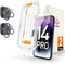 MANTO 2 Pack Screen Protector for iPhone 14 Pro 6.1 inch with 2 Pack Camera Lens Protector, HD Clear Anti-Scratch Bubble Free with Upgraded Alignm...