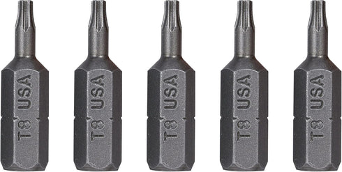 Mayhew Tools 19358-4 Tamperproof Torx Power Bit, T25H x 2", 4-Pack...