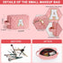 Travel Makeup Bags for Women - Initial Pink Girls Makeup Bag Makeup Pouch Makeup Bag Travel Must Haves Cute Makeup Bag Best Friend Birthday Brides...