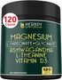 Relaxation & Restful Night with Magnesium L-Threonate & Glycinate Supplement, Plus Vitamin D3, Ashwagandha Root & L-Theanine - Brain, Bone & Heart...