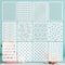 12 Geometric Painting Stencils Set, 11.4"x8.3" Art Templates for Crafts Reusable, Painting Stencils for Painting on Wood, Furniture Wall Scrapbook...
