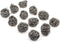 Stainless Steel Sponge Set, Metal Sponge, Metal Scrubber, Stainless Steel scouring pad (Pack of 12) Weight 10g...