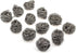 Stainless Steel Sponge Set, Metal Sponge, Metal Scrubber, Stainless Steel scouring pad (Pack of 12) Weight 10g...