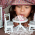 72Pcs Mini Doll Shoes Crystal High Heel Shoe Doll House Princess Decorations (Pink)...