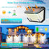 Kasonic Solar Lights Outdoor, 122 LEDs Motion Dual-Sensor Lights with 300° Wide Angle, Ultra-Bright Solar Security Wall lights for Outside Garden ...
