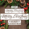 4 Pieces Merry Christmas Stencil Reusable Stencils for Painting Christmas Decoration Painting Template for Furniture, Wall, Window, Fabric, Wood?4...