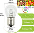 Diximus Pack of 10 Bulbs 1141 S8 Low Voltage Landscape Light Bulbs 12V 18W BA15s Bayonet 18W Lamp...