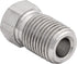 4LIFETIMELINES Stainless Steel Brake Line Tube Nut, 3/16 (M10x1.0 Inverted), Bag of 10...