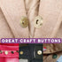 Swpeet 60 Sets Magnetic Button Clasps Snaps, 14MM Metal Fastener Clasps Gold Silver Bronze Black DIY Craft Sewing Knitting Buttons Sets for Sewing...