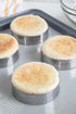 Fox Run English Muffin Ring Molds, Set of 4, Stainless Steel...