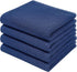 Homaxy 100% Cotton Waffle Weave Kitchen Dish Towels, Ultra Soft Absorbent Quick Drying Cleaning Towel, 13 x 28 Inches, 4-Pack, Navy Blue...