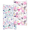 Floral Baby Diaper Changing Pad Cover, 2 Pack Infant Changing Table Mat Cover for Baby Girls Nursery Diaper Changing Cradle Mattress Sheets, Ultra...