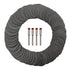 50pcs Rotary Tool Cut Off Wheels 1-1/4'' Fiberglass Reinforced Cutting Wheel Discs with 4Pcs Mandrels Rotary Tool Accessories for Cutting Metal, W...