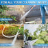 Jet Nozzle Power Washer for Garden Hose,Pressure Washer Wand for Garden Hose with Jet Nozzle and Fan Nozzle,Hydro Jet Hose Nozzle Wand for Gutter ...