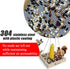 Platform Squirrel & Bird Feeders, Quality Cedar Made Wood Tray Garden Hanging Animal for Yard Outside Decoration Attrcting for Wild Birds...