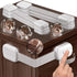 Baby Safety Cabinet Locks (6 Pack + 4 Guards) 3M Adhesive Child Proofing Latches, to Baby Proof Cupboard, Drawers, Fridge, Toilet Seat, Dishwasher...