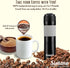 2in1 Travel French Press Coffee Maker, Portable 11.8 oz Tumbler Coffee French Press for Ground Coffee & Tea Leaves; Iced Coffee, Cold Brew Tea, Co...