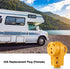 Kohree 30 Amp RV Plug Female, RV Receptacle Heavy Duty Replacement 125/250V, NEMA TT-30R Plug with Ergonomic Grip Handle for RV Camper Caravan Mot...