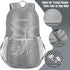 ZOMAKE Ultra Lightweight Hiking Backpack 20L - Packable Small Backpacks Water Resistant Daypack for Women Men(Silver Gray)...