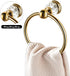 WINCASE Crystal Towel Ring, Gold Towel Holders for Bathrooms, Round Hand Towel Rack Wall Mounted Decorative...